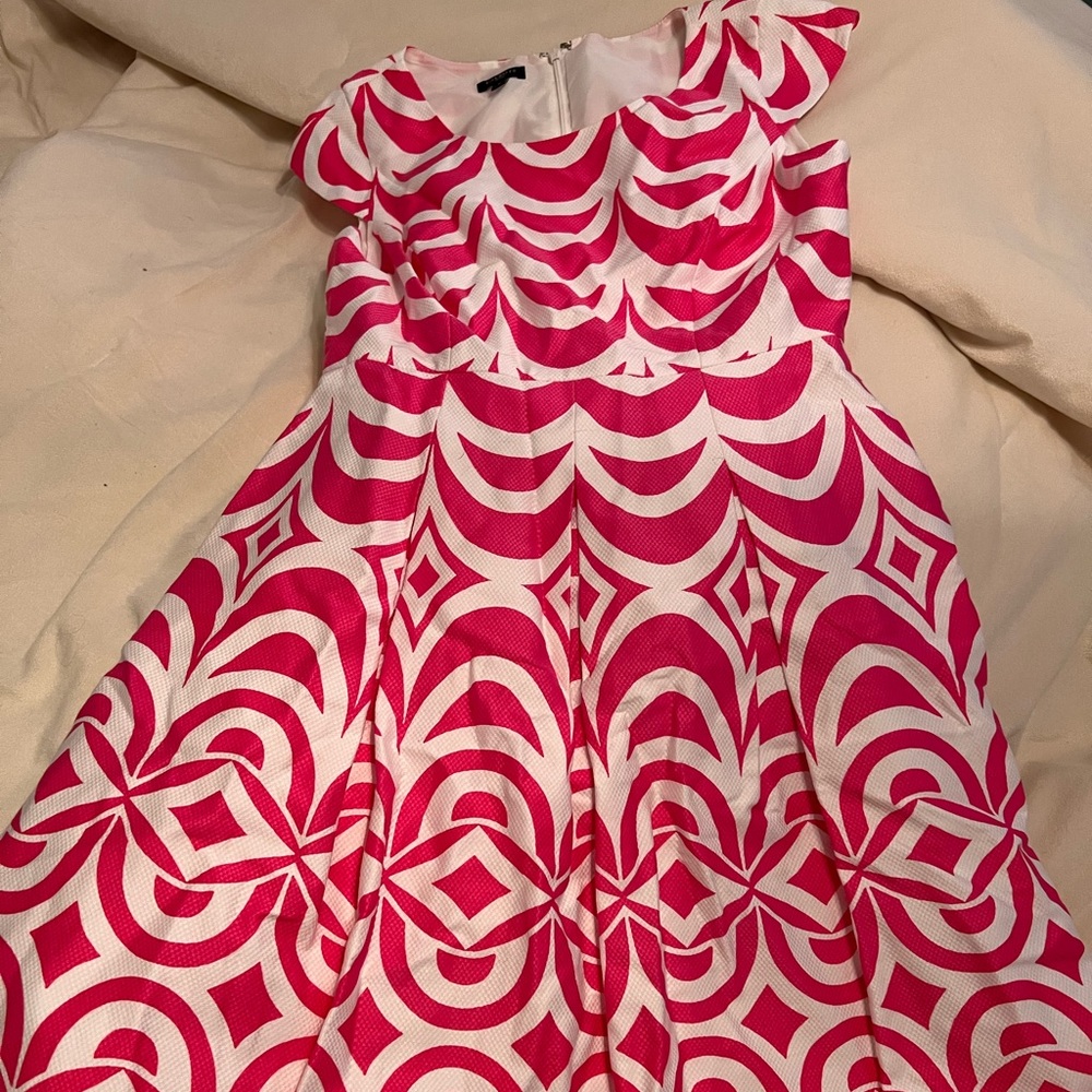 Talbots dress size 6p super cute pink